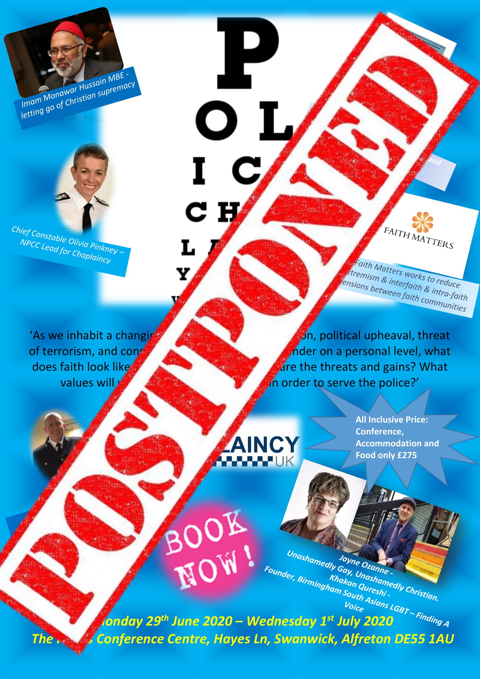 Conference Poster Postponed 1