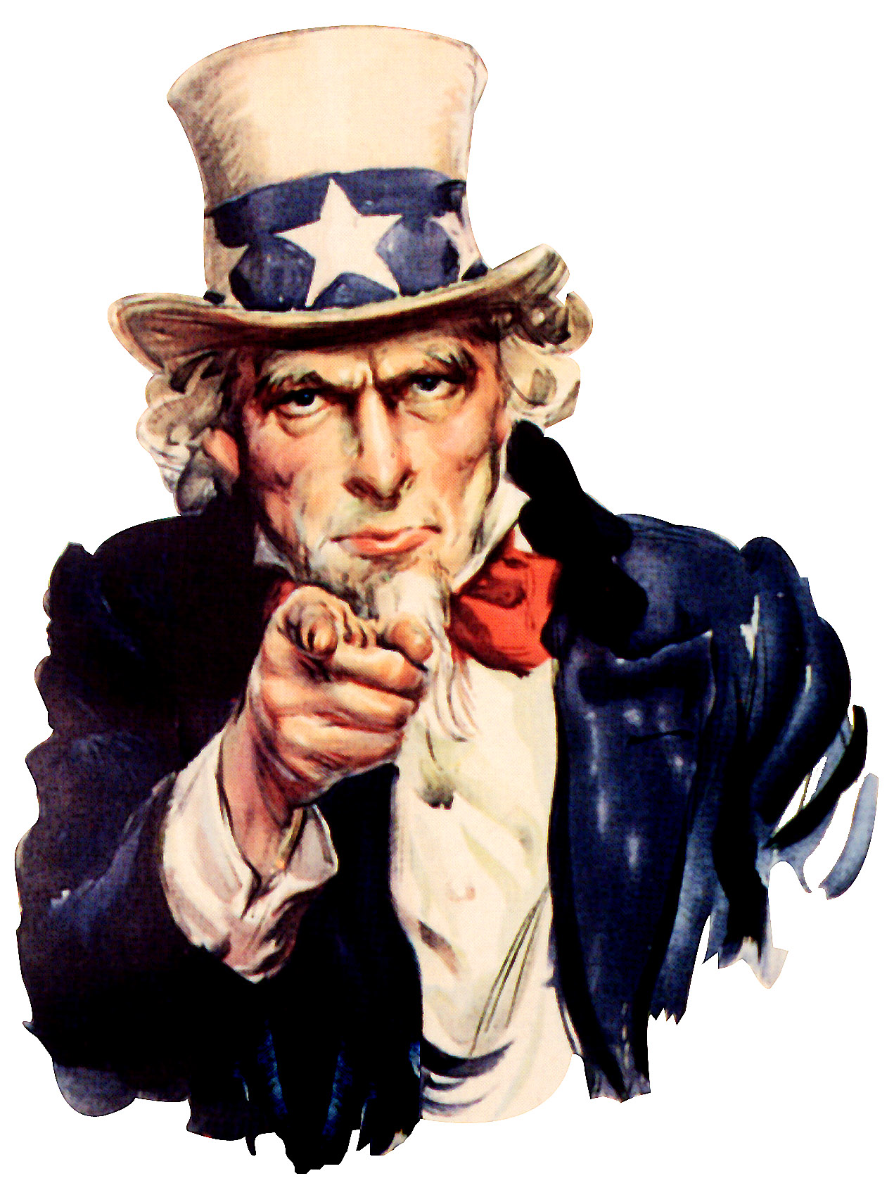 Uncle Sam pointing finger