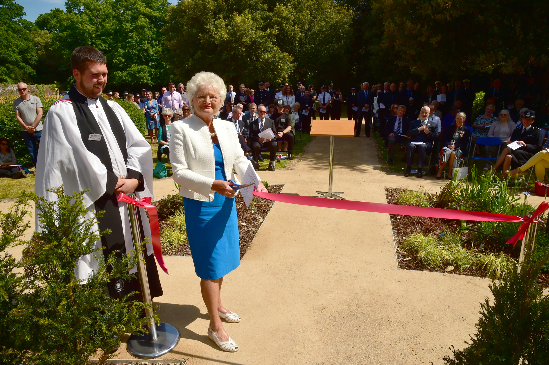 Opening of the Garden